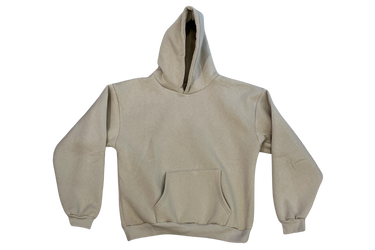 Clearout Boxy Hoodie Sand