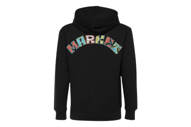 Market Smiley Mosaic Hoodie Black