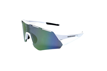 Basedodici Sunglasses "RESORT" Explorer White/Mirrored