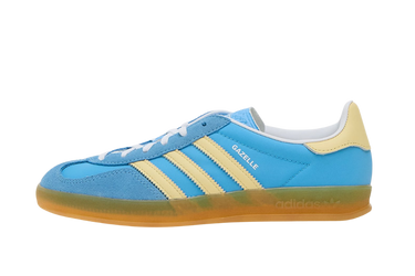 Adidas Gazelle Indoor Semi Blue Burst Almost Yellow (Womens)