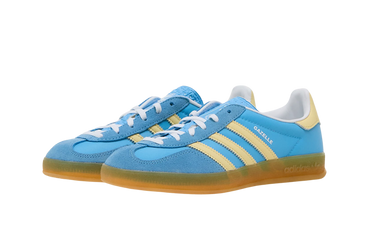 Adidas Gazelle Indoor Semi Blue Burst Almost Yellow (Womens)