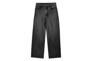 Basedodici Denim Pants Bigall “RESORT” Black