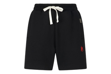 Vision of Super Black Shorts with Flames Logo