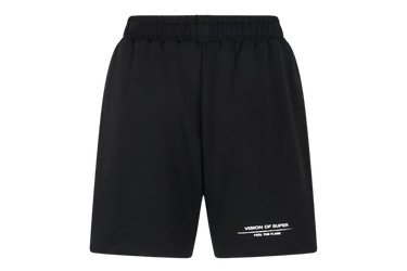 Vision of Super Black Shorts with Flames Logo