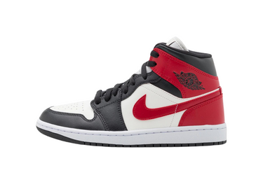 Nike Air Jordan 1 Mid Gym Red Off Noir (Womens)