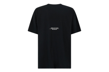 Vision Of Super Black T-shirt with Flames Logo