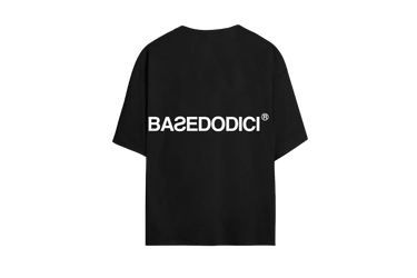 Basedodici T-Shirt “RESORT” Logo Black