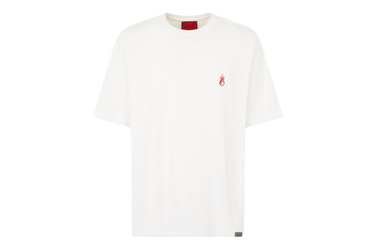 Vision Of Super White T-shirt with Flames Logo