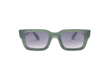 Basedodici Sunglasses "RESORT" Green/Smoke