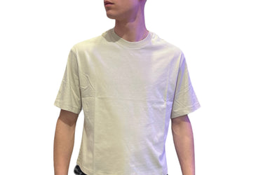 Clearout Boxy Cropped Tee Cream